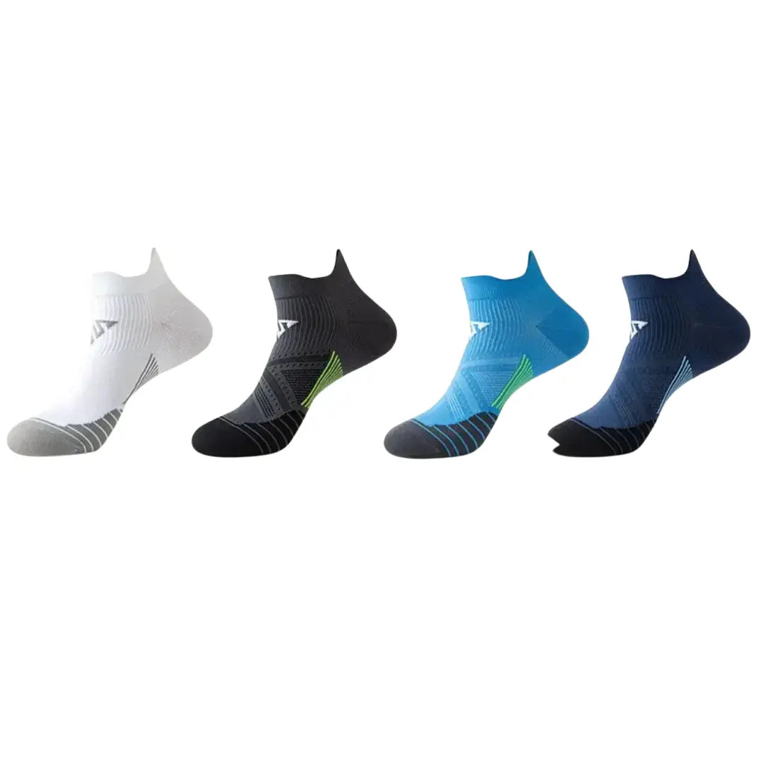 Kit 4 Pares de Meias Cosmos Performance - Anti atrito e Anti suor