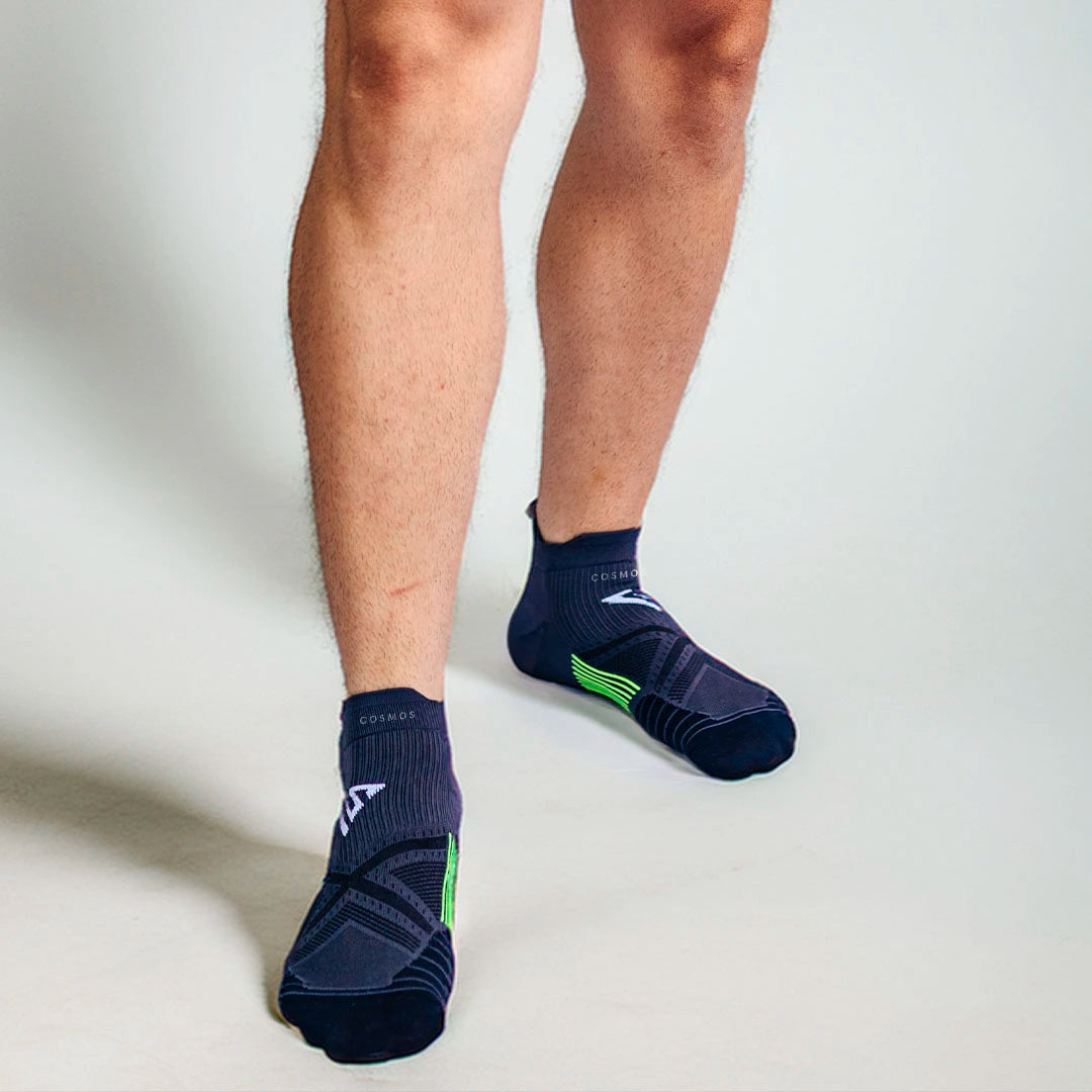 Kit 4 Pares de Meias Cosmos Performance - Anti atrito e Anti suor